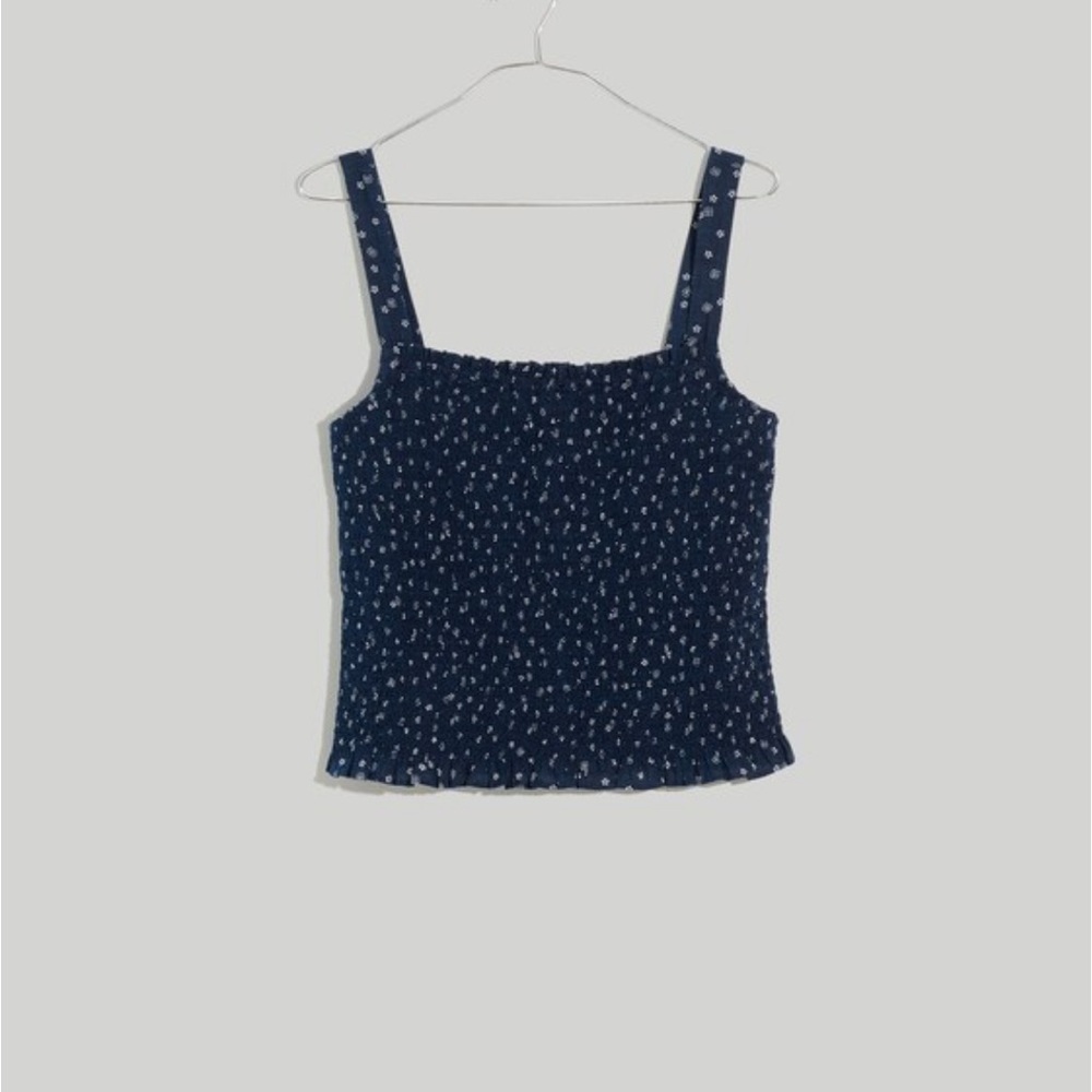 Madewell smocked top
